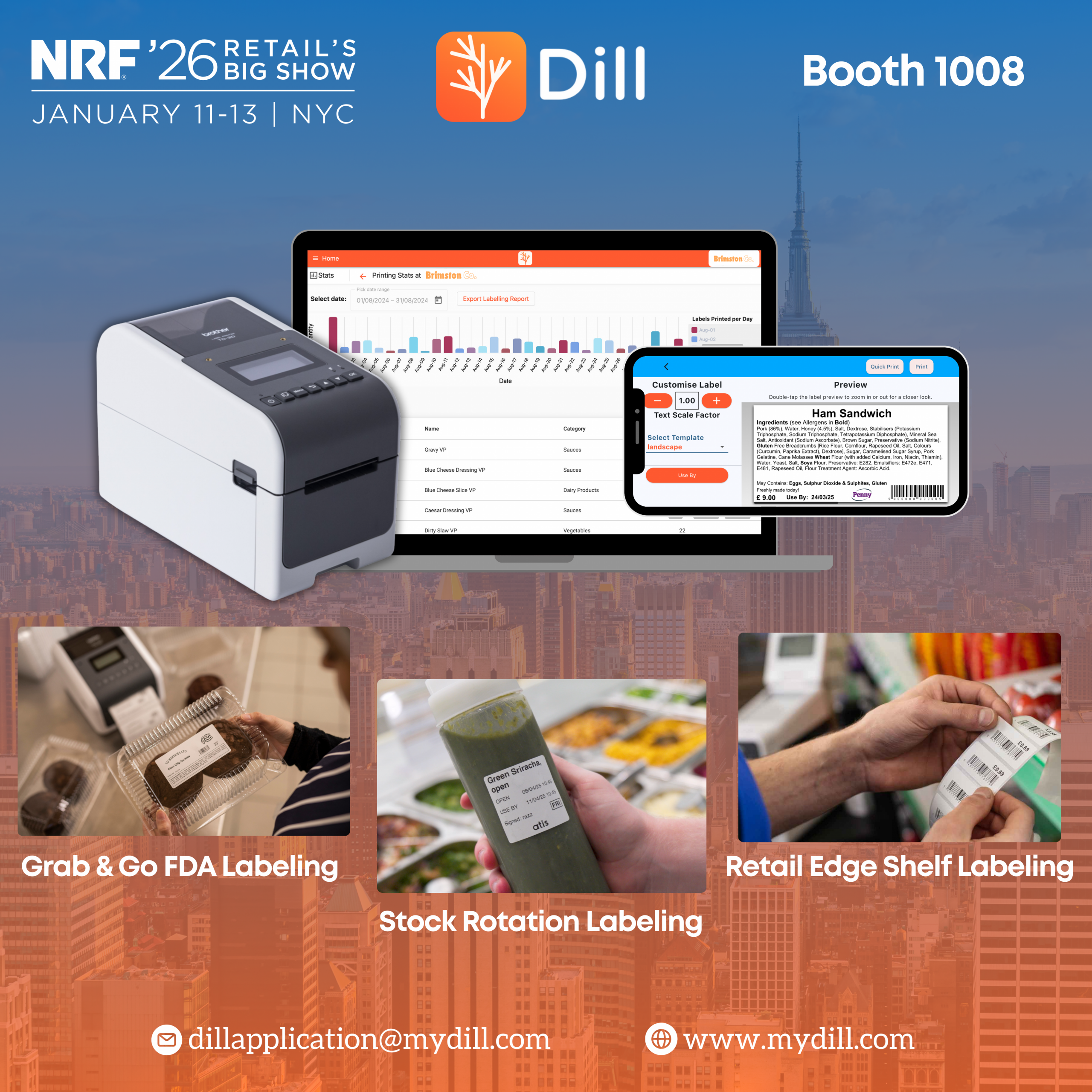 Dill Retail Labeling